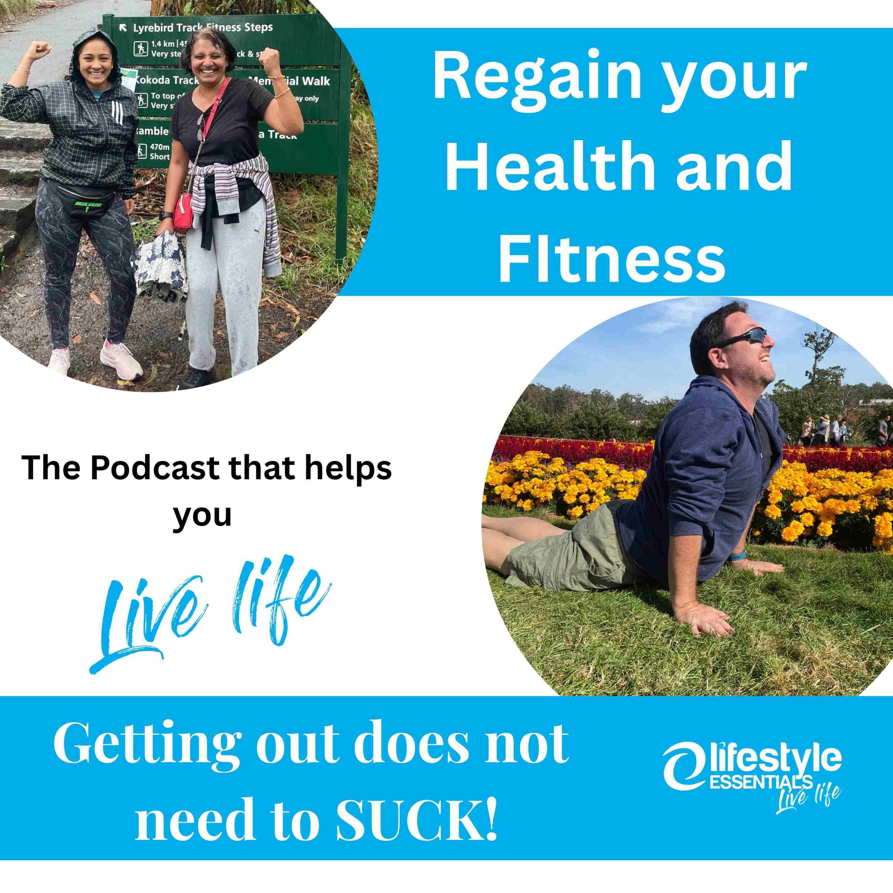 How to regain your health and fitness, getting old does not need to suck!
